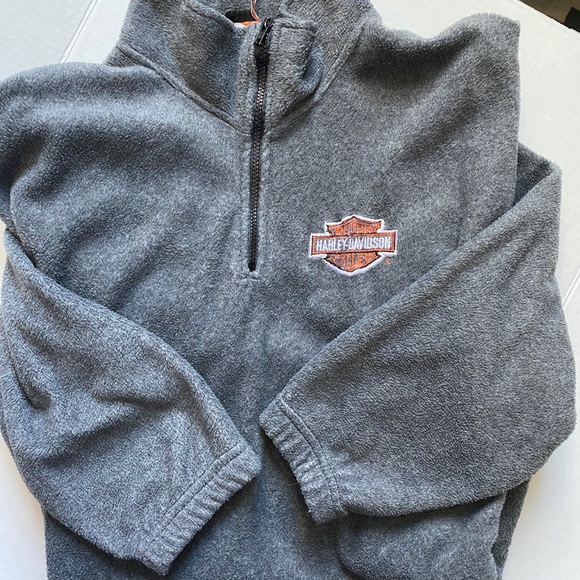 harley davidson fleece pullover